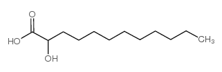 2-hydroxy Lauric Acid structure