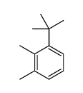 1-tert-butyl-2,3-dimethylbenzene Structure
