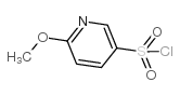 6-甲氧基吡啶-3-磺酰氯结构式