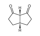 cis-Bicyclo<3.3.0>octan-2,8-dion结构式