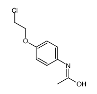 N-[4-(2-Chloroethoxy)phenyl]acetamide结构式