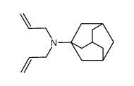 1-adamantyl-diallylamine Structure