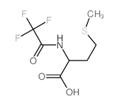 Methionine,N-(2,2,2-trifluoroacetyl)- Structure
