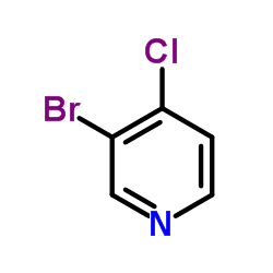 3-Bromo-2-chloropyridine structure