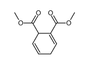 2,5-Cyclohexadiene-1,2-dicarboxylic acid dimethyl ester结构式