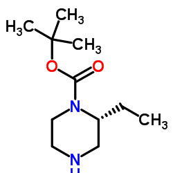 (R)-1-Boc-2-ethylPiperazine Structure