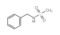 N-苄基甲烷磺酰胺结构式