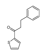 3-phenyl-1-(thiophen-2-yl)propan-1-one结构式