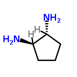 (1R,2R)-1,2-Cyclopentanediamine Structure