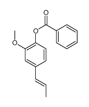 isoeugenyl benzoate Structure