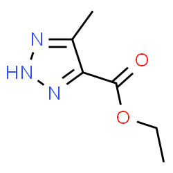 2H-1,2,3-Triazole-4-carboxylicacid,5-methyl-,ethylester(9CI)结构式