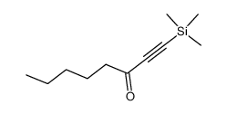 n-pentyl trimethylsilylethynyl ketone结构式