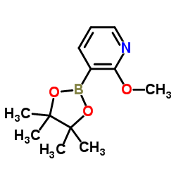 2-Methoxypyridine-3-boronic acid pinacol ester Structure