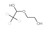 Ethanol,2,2,2-trichloro-1-(2-hydroxyethoxy)- Structure