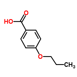 4-丙氧基苯甲酸结构式