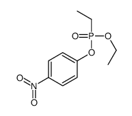 1-[ethoxy(ethyl)phosphoryl]oxy-4-nitrobenzene结构式