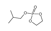 2-(2-methylpropoxy)-1,3,2λ5-dioxaphospholane 2-oxide Structure