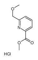 methyl 6-(methoxymethyl)pyridine-2-carboxylate,hydrochloride Structure