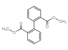 [1,1'-Biphenyl]-2,2'-dicarboxylicacid, 2,2'-dimethyl ester Structure