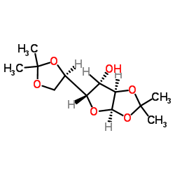 Diacetone-D-glucose structure