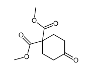 dimethyl 4-oxocyclohexane-1,1-dicarboxylate Structure