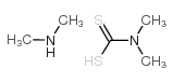 N,N-二甲基二硫代氨基甲酸二甲铵盐结构式