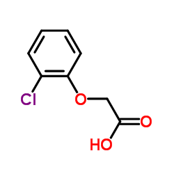 2-chlorophenoxyacetic acid Structure