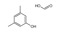 3,5-dimethylphenol,formic acid Structure