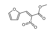 methyl (Z)-3-(2-furyl)-2-nitroacrylate结构式
