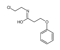 N-(2-chloroethyl)-3-phenoxypropanamide Structure