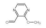 2-甲酰基-3-甲氧基吡嗪结构式