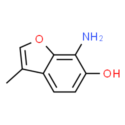 6-Benzofuranol,7-amino-3-methyl- Structure