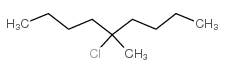 5-氯-5-甲基壬酮结构式