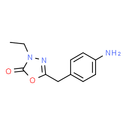 1,3,4-Oxadiazol-2(3H)-one,5-[(4-aminophenyl)methyl]-3-ethyl-(9CI)结构式