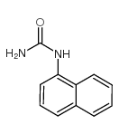 Urea, N-1-naphthalenyl- Structure