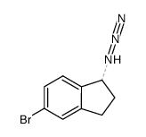 1-azido-5-bromo-2,3-dihydro-1H-indene Structure