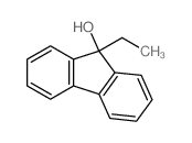 9-ethylfluoren-9-ol结构式