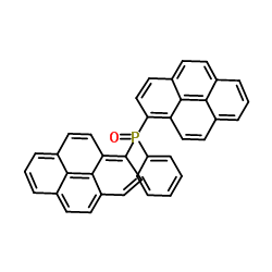 phenyldipyrenylphosphine oxide Structure