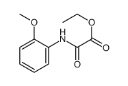 1-((2-甲氧基苯基)氨基)-2-氧代乙酸乙酯结构式
