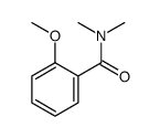 o-Methoxy-N,N-dimethylbenzamide结构式