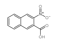 3-硝基-2-萘酸结构式