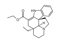 vincadifforminate d'ethyle结构式