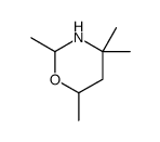 2,4,4,6-tetramethyl-1,3-oxazinane结构式