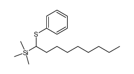 1-phenylthio-1-trimethylsilylnonane结构式