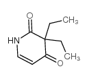 2,4(1H,3H)-Pyridinedione,3,3-diethyl- structure