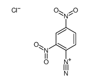 2,4-dinitrobenzenediazonium,chloride Structure