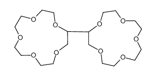 1,1'-bis[2,5,8,11,14-pentaoxacyclopentadecane] Structure