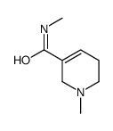 3-Pyridinecarboxamide,1,2,5,6-tetrahydro-N,1-dimethyl- Structure