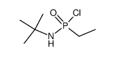 P-ethyl-N-t-butylphosphonamidic chloride结构式