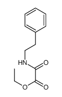 ETHYL 2-OXO-2-(PHENETHYLAMINO)ACETATE Structure